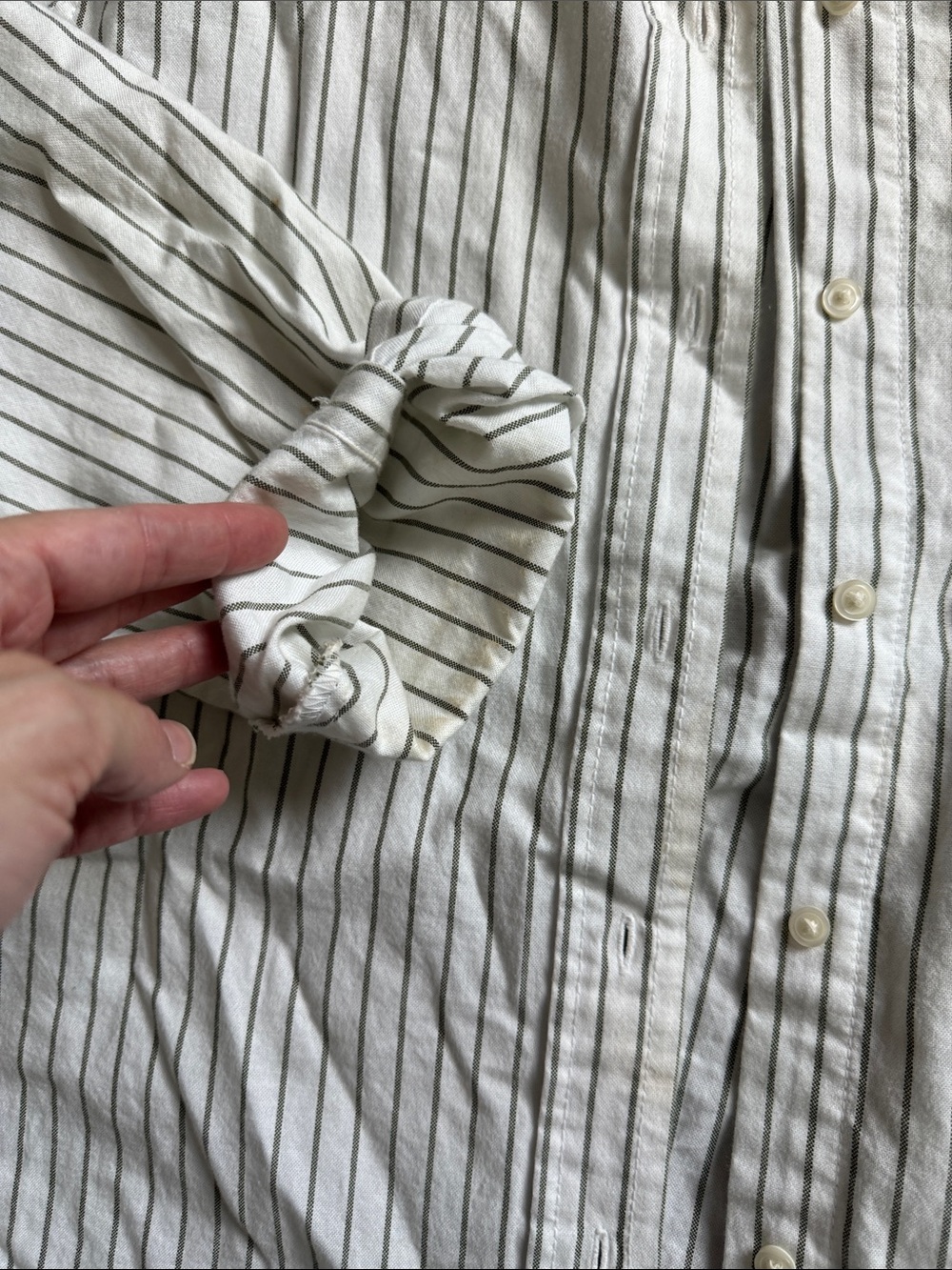 Striped button down - Picture 3 of 4